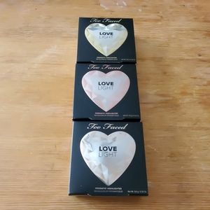 Too Faced Love Light highlighters